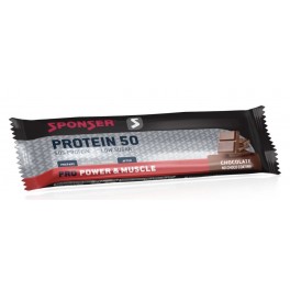 SPONSER PROTEIN 50 BAR Choco (50 g) - Proteinová tyčinka 50%